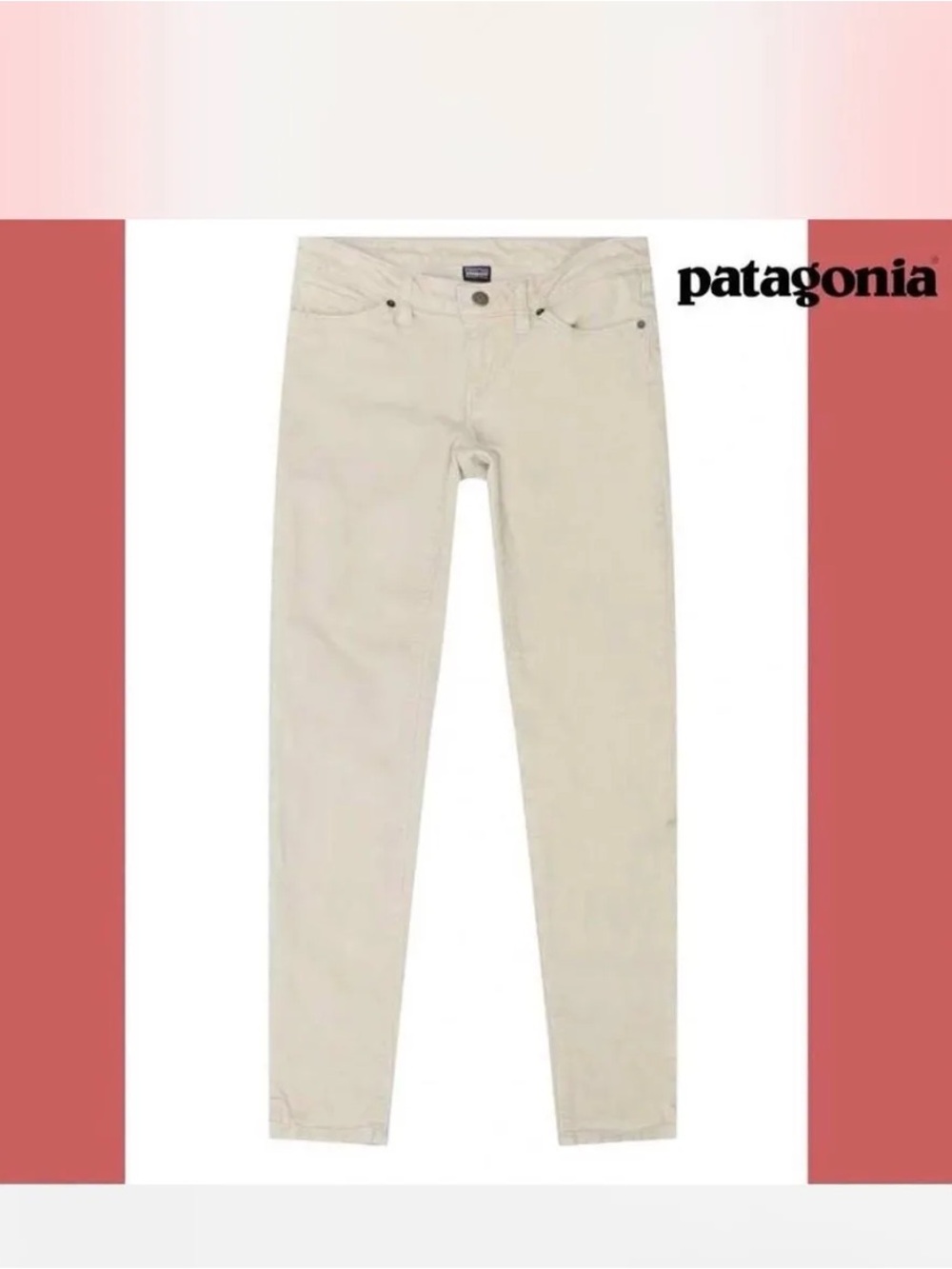 Patagonia Off-White Corduroy Pants